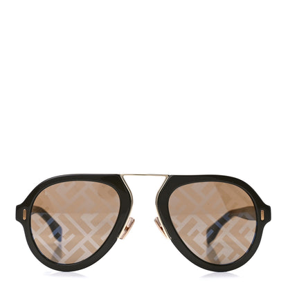 Fendi Acetate FF Aviator Sunglasses FF M0104/S Brown 2 of 7