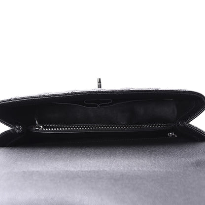 Chanel Caviar Lizard Quilted Small Coco Handle Flap Black 5 of 11