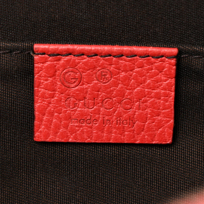 Gucci Calfskin Mini Dome Bag Sporting Red 6 of 13