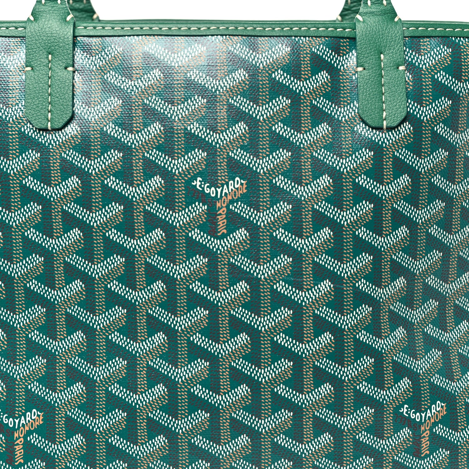 Goyard Goyardine Artois PM Green 7 of 9