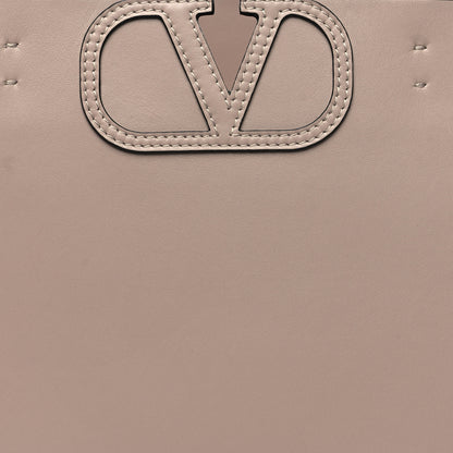 Valentino Garavani Calfskin Large Vlogo Fillme Tote Rose Cannelle 7 of 9