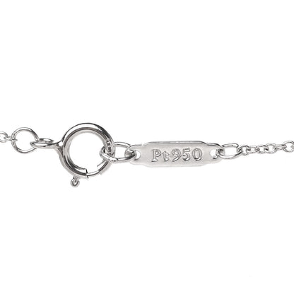 Tiffany Platinum Diamond .33ctw Circlet Pendant Necklace 5 of 5