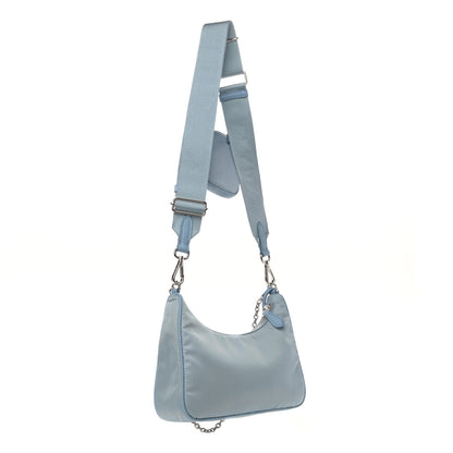 Prada Nylon Re-Edition 2005 Shoulder Bag Astrale 3 of 11