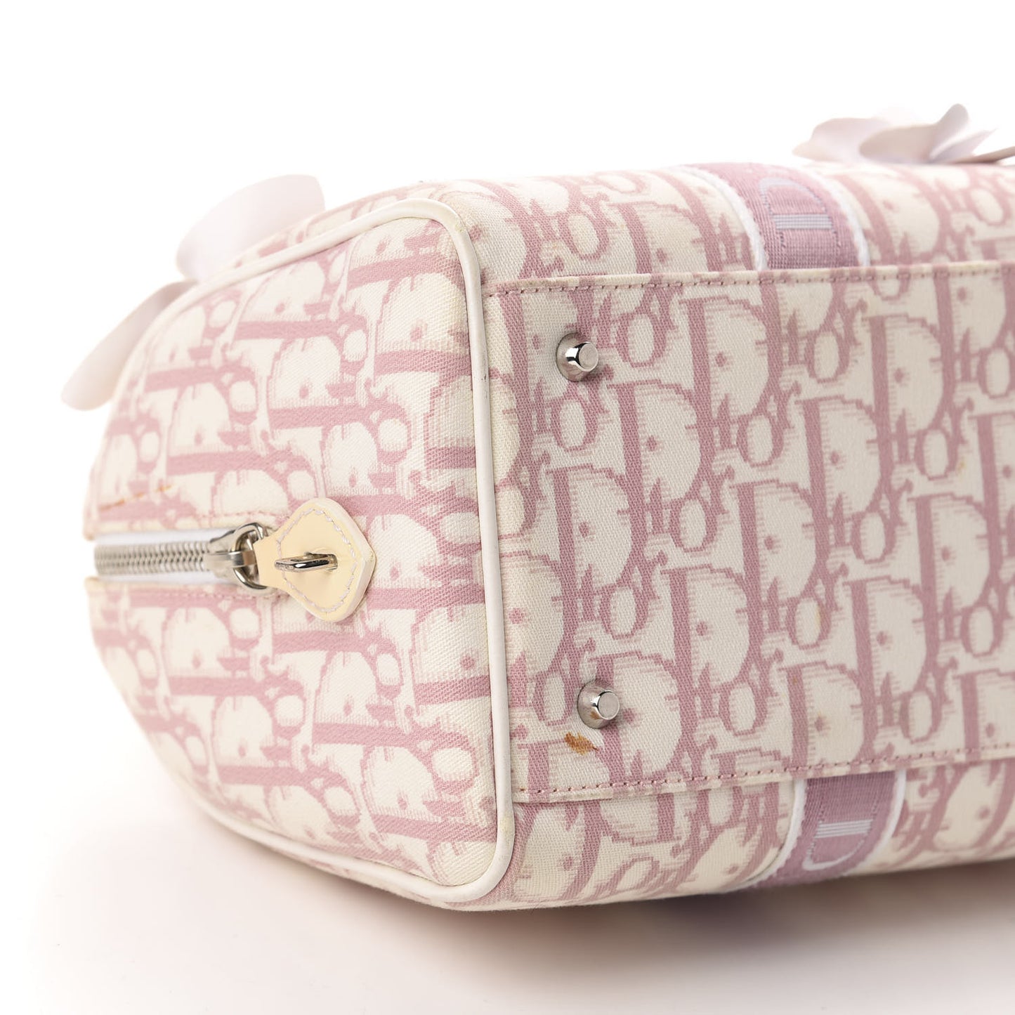 Monogram Girly Boston Pink