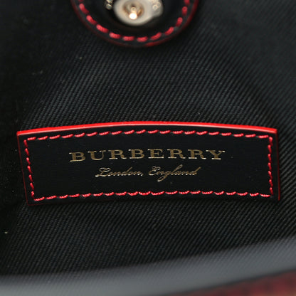 Burberry Horseferry Check Medium Ballingdon Tote Honey Black 6 of 9