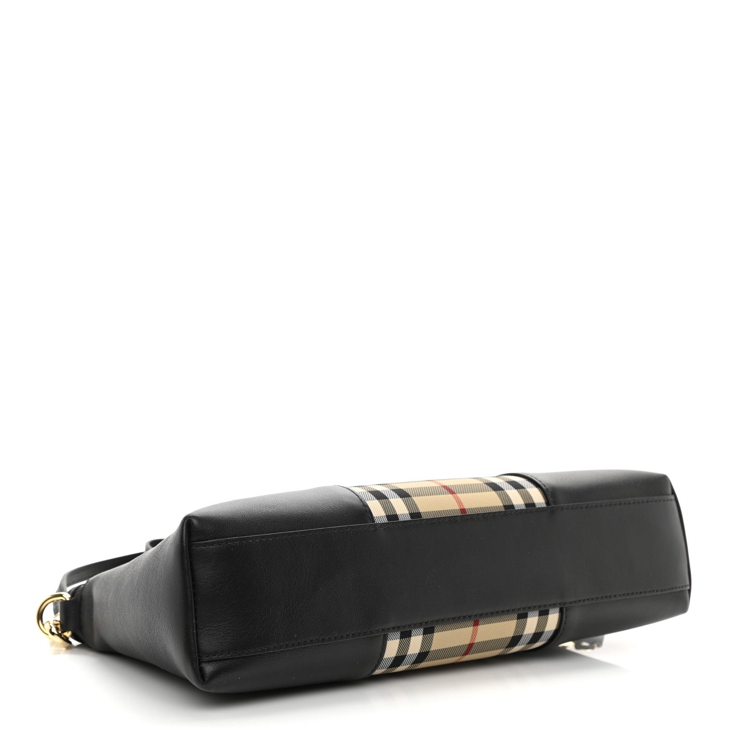 Burberry Horseferry Check Small Chichester Crossbody Clutch Bag Black 4 of 11