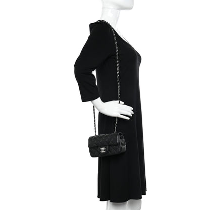 Chanel Caviar Quilted Extra Mini Flap Black 2 of 10