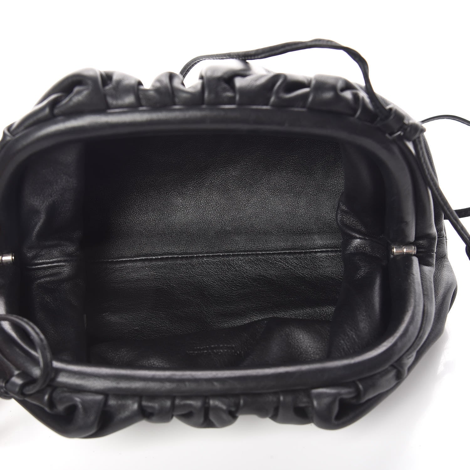 Bottega Veneta Butter Calfskin The Mini Pouch Black 5 of 10