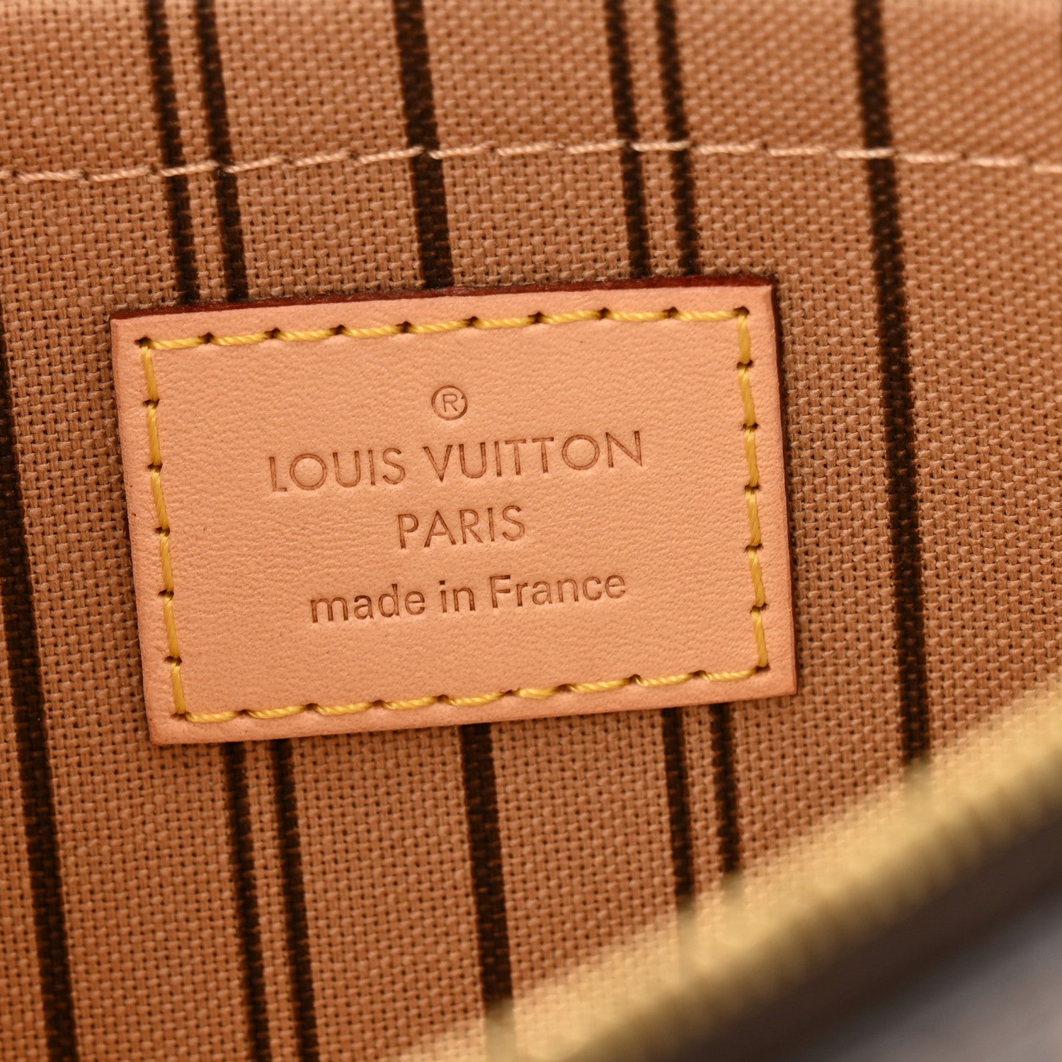 Louis Vuitton Monogram Neverfull MM GM Pochette 6 of 12