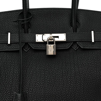 Hermes Togo Birkin 30 Black 8 of 13