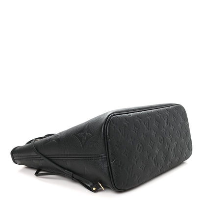 Louis Vuitton Empreinte Monogram Giant Neverfull MM Black 5 of 10