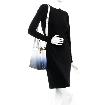 Louis Vuitton Taurillon Capucines PM Blue Marine 2 of 8