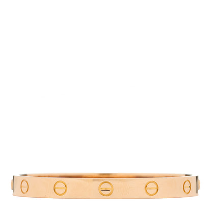 Cartier 18K Pink Gold LOVE Bracelet 16 2 of 8