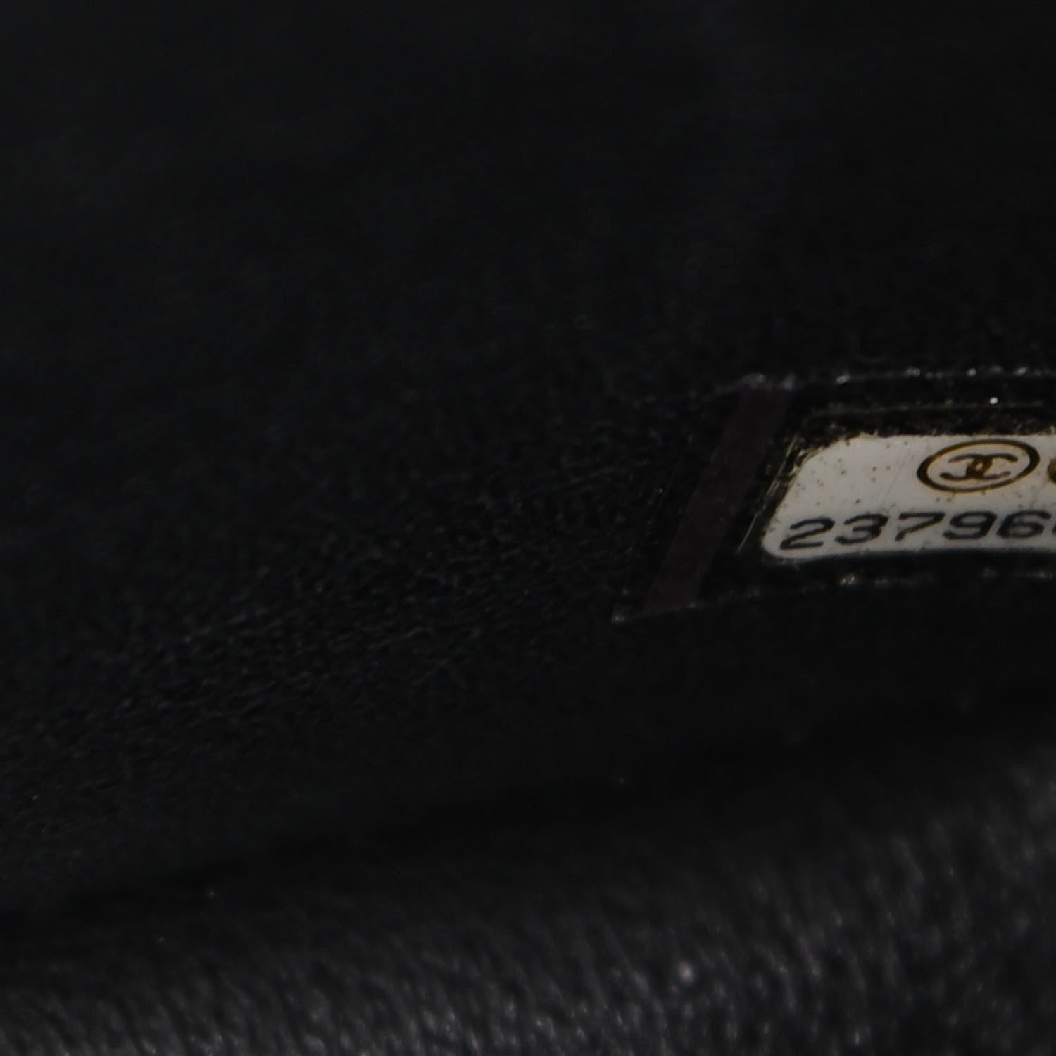 Chanel Crumpled Calfskin Quilted Jumbo Double Flap So Black 7 of 9