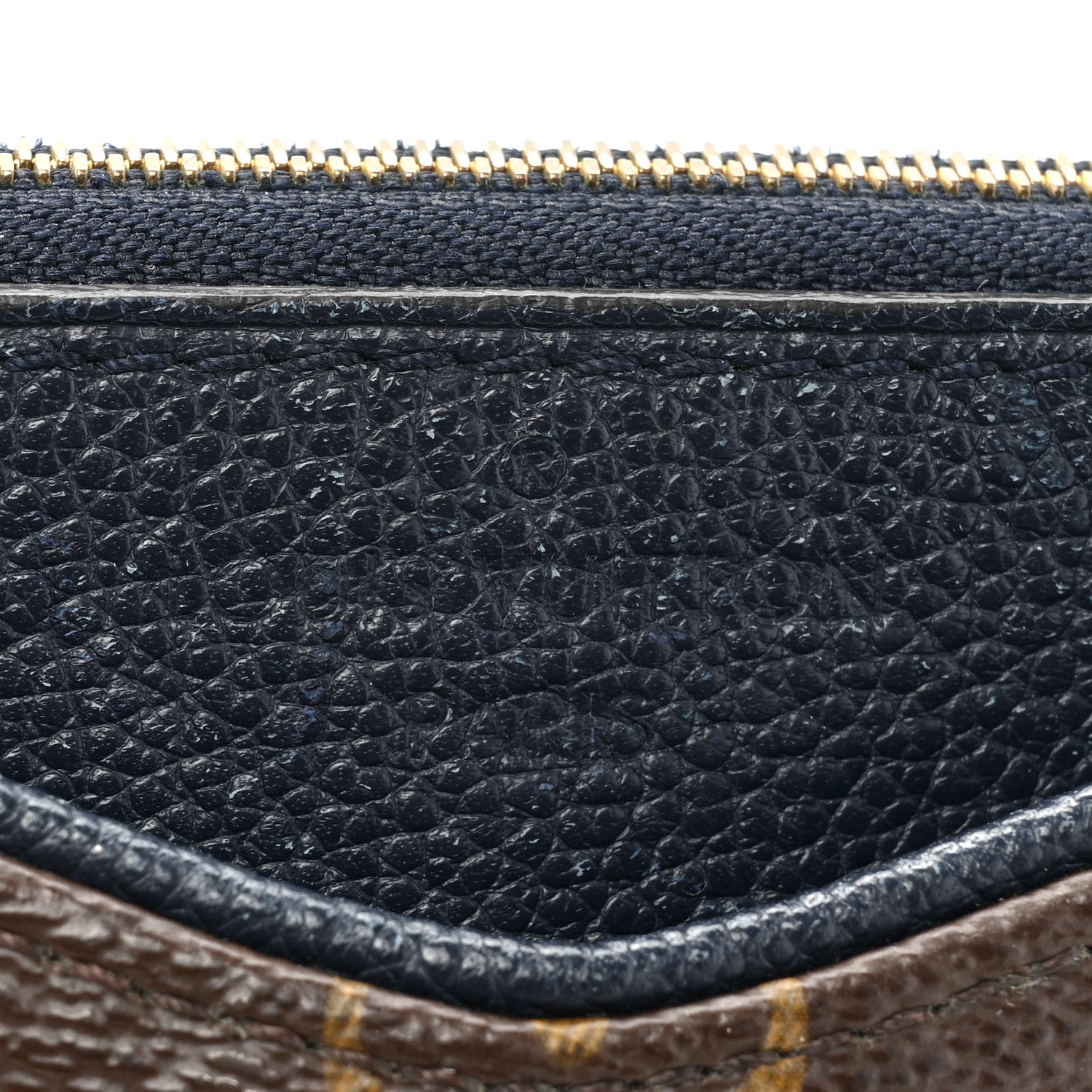 Louis Vuitton Monogram Pallas Clutch Blue Marine 8 of 13