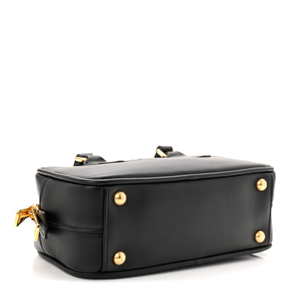 Miu Miu Calfskin Mini Arcadie Top Handle Bag Black 4 of 9