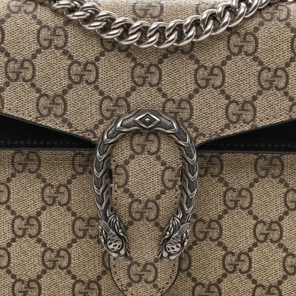 Gucci GG Supreme Monogram Mini Dionysus Shoulder Bag Black 8 of 11
