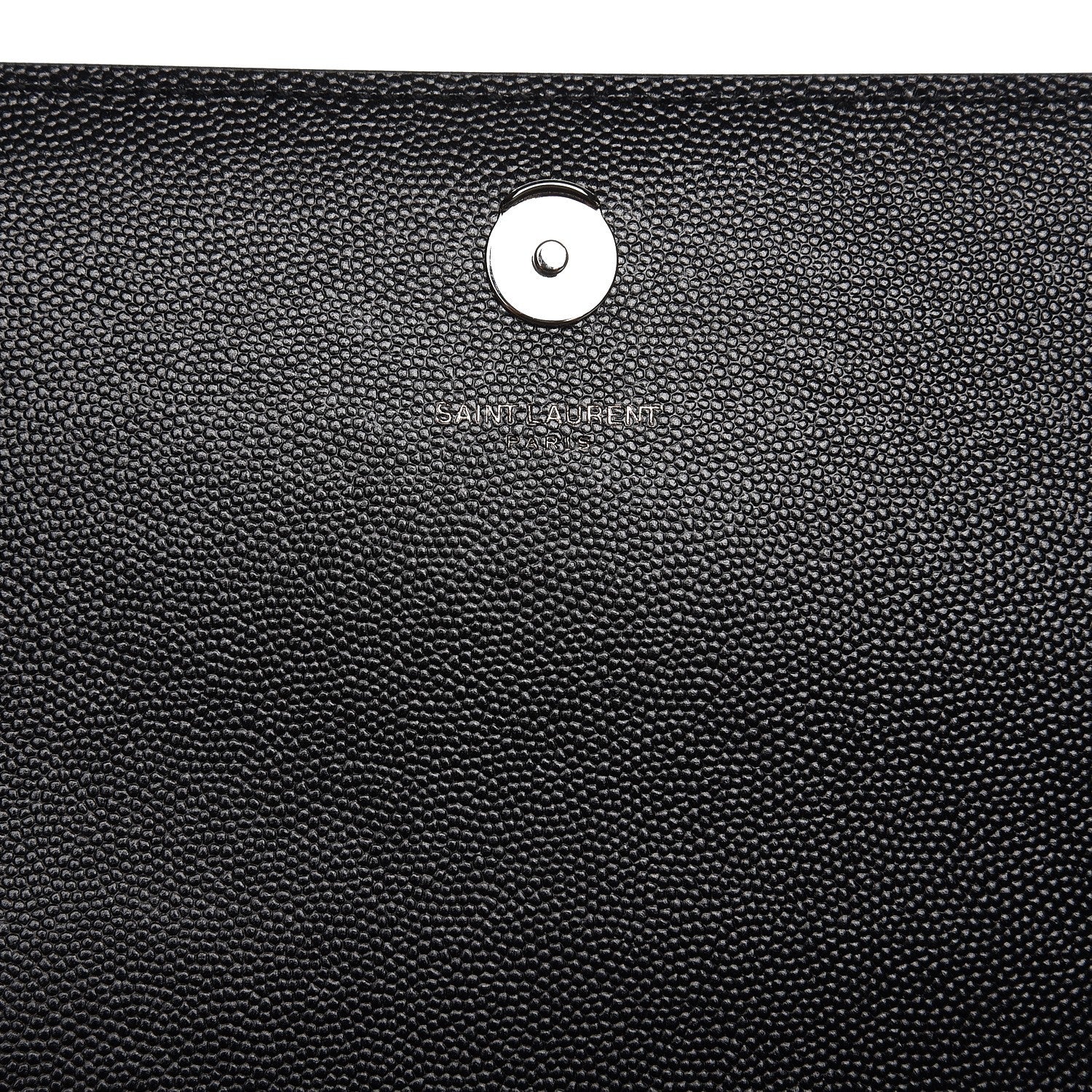 Saint Laurent Grain De Poudre Medium Classic Monogram Kate Satchel Black 6 of 7