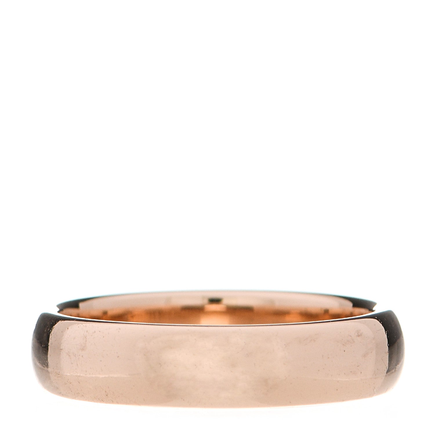 Tiffany 18K Rose Gold 4.5mm Classic Wedding Band Ring 50 5.25 3 of 6