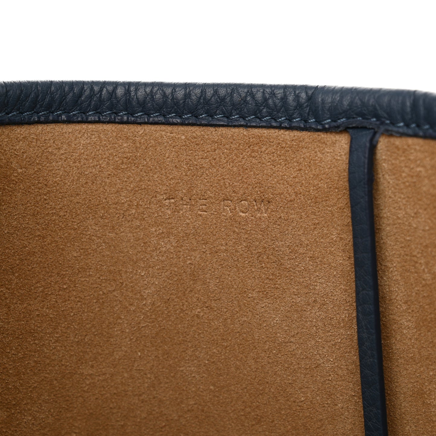 Grained Calfskin Medium N/S Park Tote Bluestone
