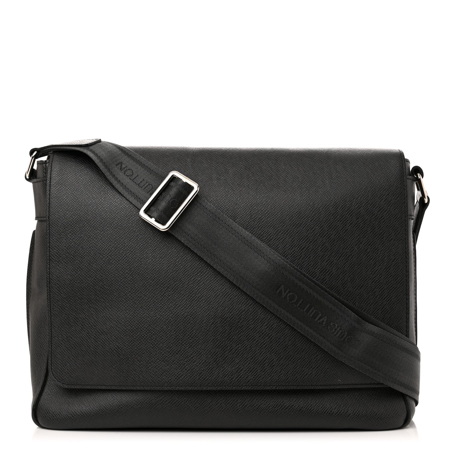 Louis Vuitton Taiga Roman MM Messenger Black 1 of 9