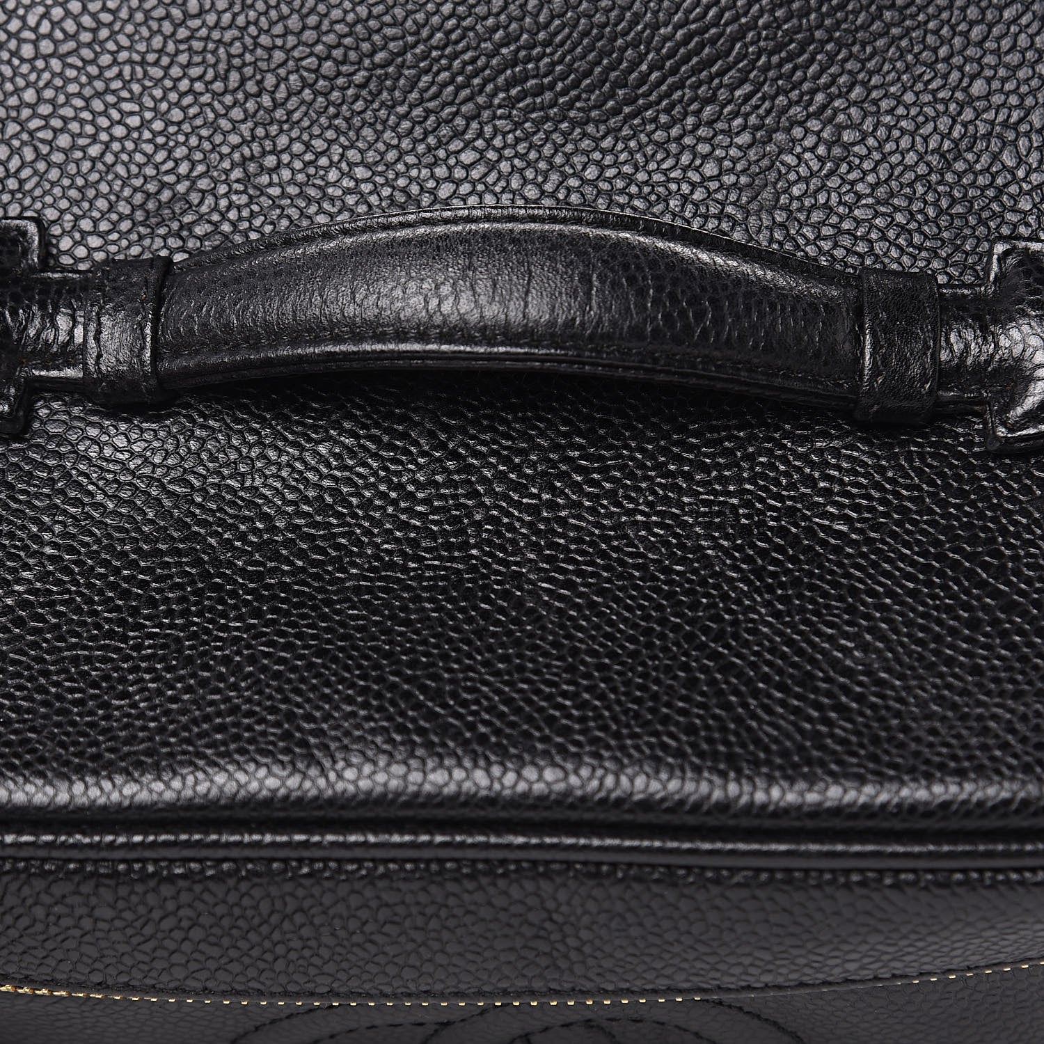 Chanel Caviar Vanity Cosmetic Case Black 10 of 10