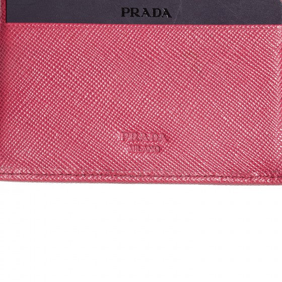Saffiano Metal Continental Wallet Ibisco
