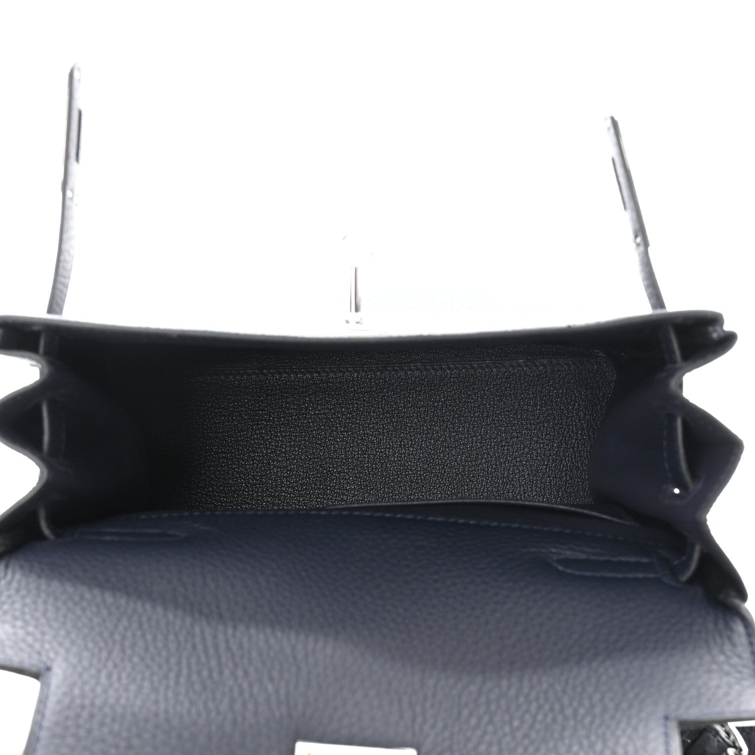 Hermes Togo Kelly Ado Backpack Bleu Nuit 5 of 11