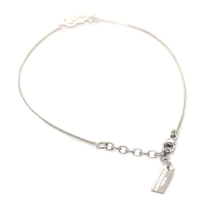 Saint Laurent Brass Monogram Charm Bracelet L Mirror 3 of 4
