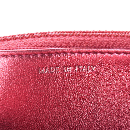 Chanel Metallic Patent Calfskin Quilted Boy Wallet On Chain WOC Fuchsia 7 of 13