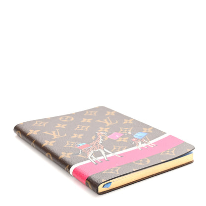 Louis Vuitton Monogram 2017 Christmas Animation Clemence Notebook MM 4 of 8