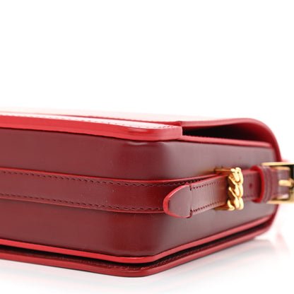Burberry Smooth Calfskin Small Two Tone Grace Bag Red 10 of 10
