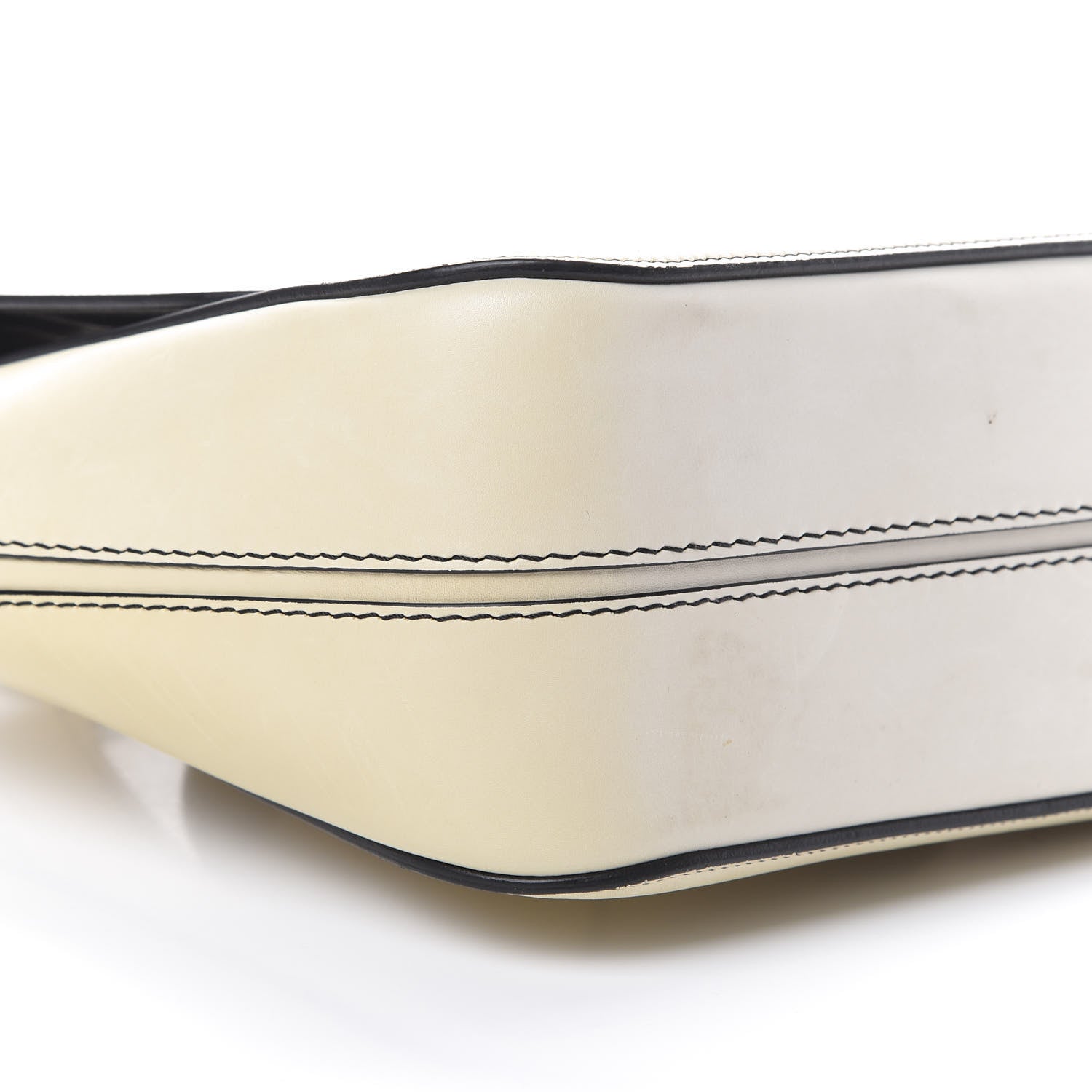 Celine Natural Calfskin Small Square With Pocket White 10 of 17