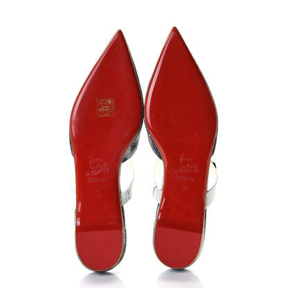 Christian Louboutin Jeans Punk Loubi Choc Lock Flats 37 Multicolor 6 of 11