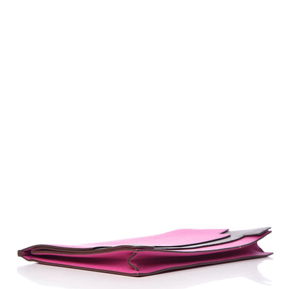 Hermes Evercolor Evergrain Multiplis Clutch Magnolia Havane 4 of 10