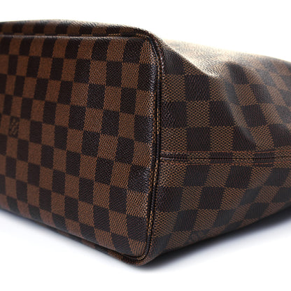 Louis Vuitton Damier Ebene Neo Neverfull MM Rose Ballerine 10 of 12