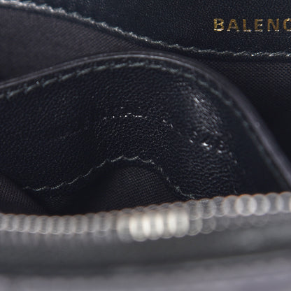 Balenciaga Calfskin New York Skyline XXS Ville Top Handle Bag Black 9 of 10