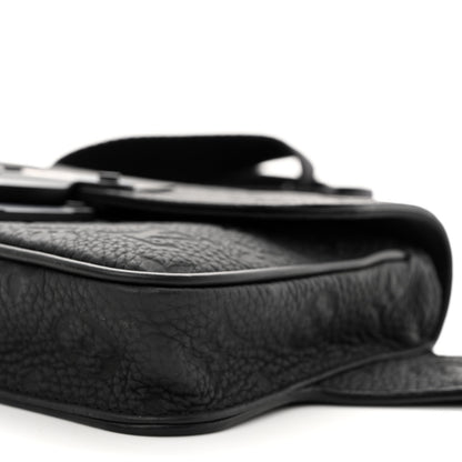 Louis Vuitton Taurillon Monogram S Lock Sling Bag Black 9 of 9