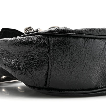 Balenciaga Agneau Arena Le Cagole Shoulder Bag XS Black 10 of 10