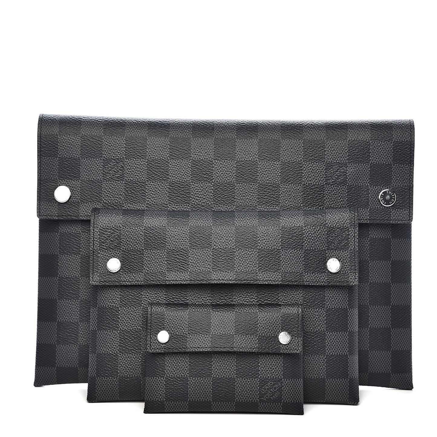 Damier Graphite Alpha Triple Pochette