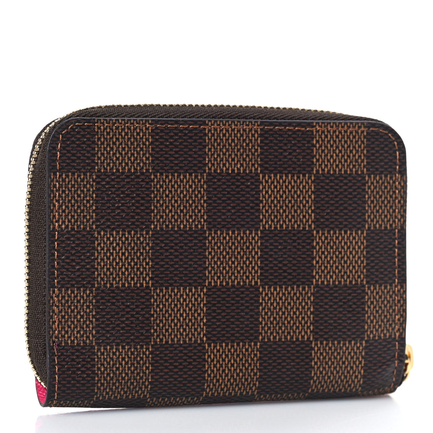 Louis Vuitton Damier Ebene 2020 Christmas Animation Roller Coaster Zippy Coin Purse Pivoine 3 of 8