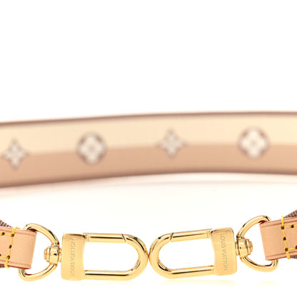 Louis Vuitton Jacquard Speedy Bandouliere 20 Shoulder Strap Beige 3 of 4