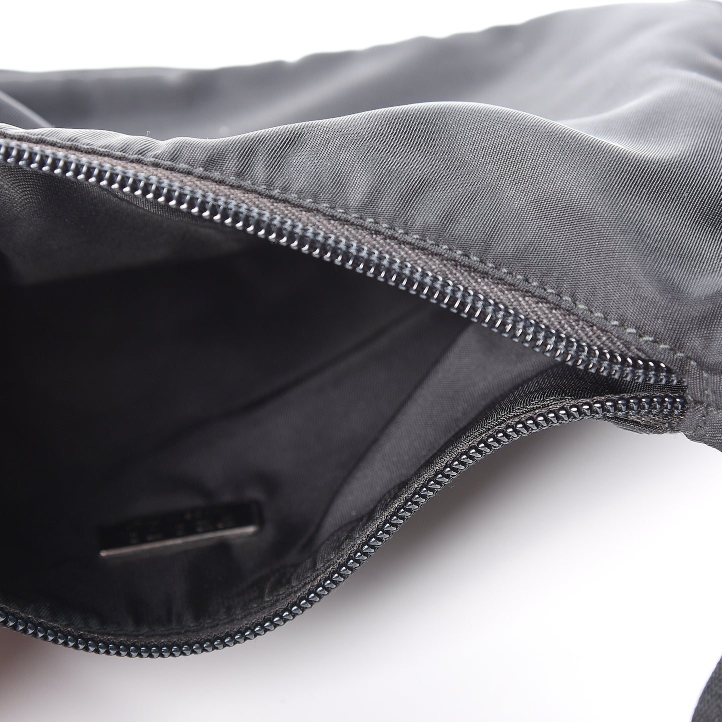 Tessuto Nylon Sport Shoulder Bag Black