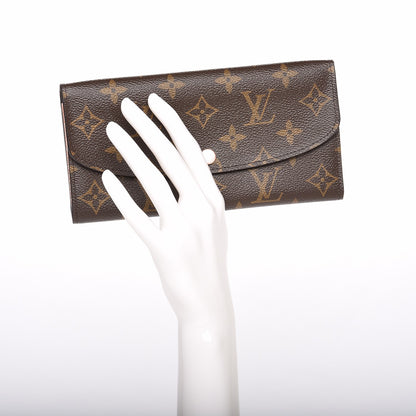 Louis Vuitton Monogram Emilie Wallet Rose Nacre 2 of 5