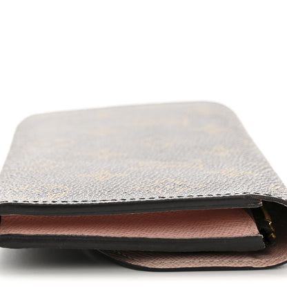 Louis Vuitton Monogram Emilie Wallet Rose Ballerine 11 of 11