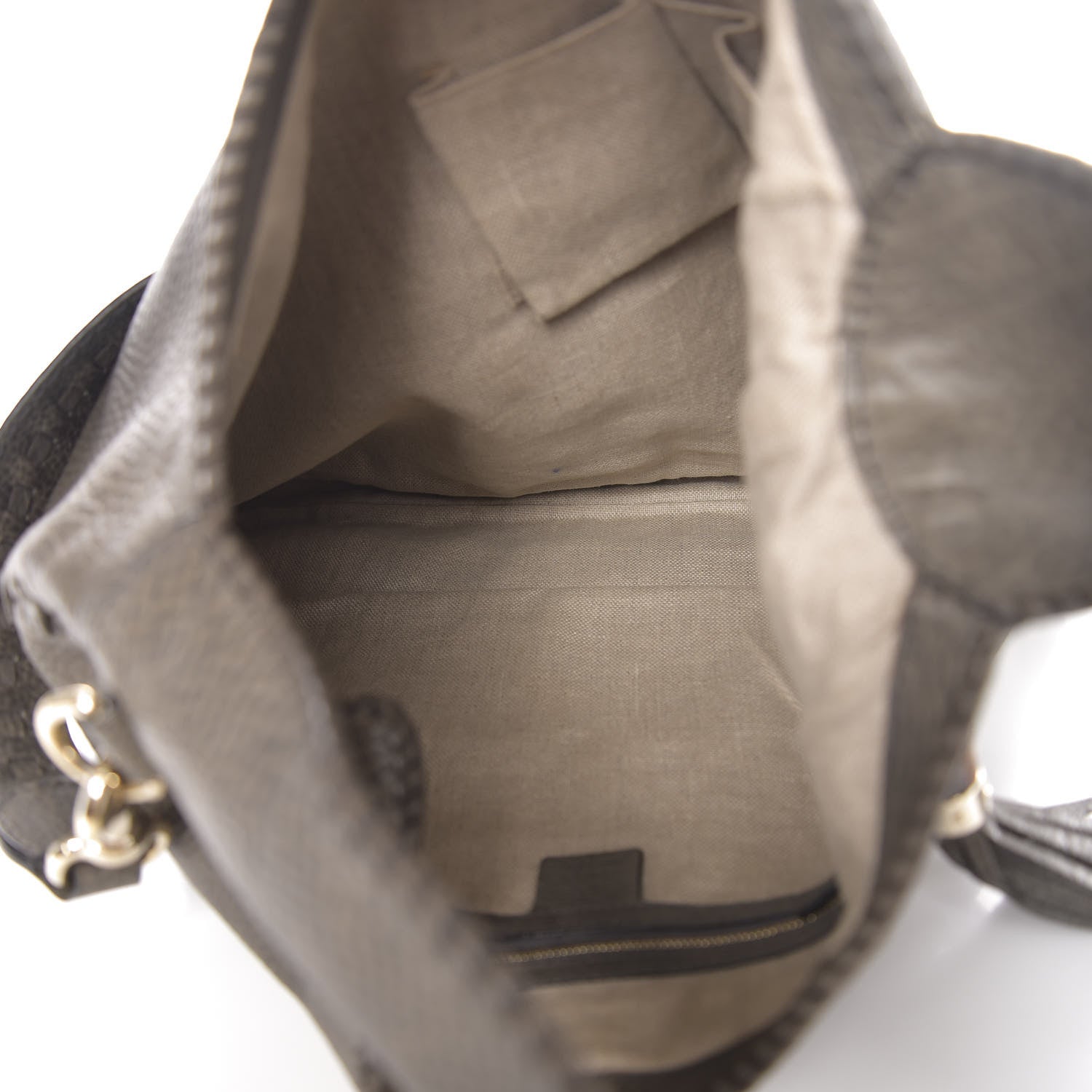 Gucci Calfskin Large New Jackie Shoulder Bag Military 4 of 12