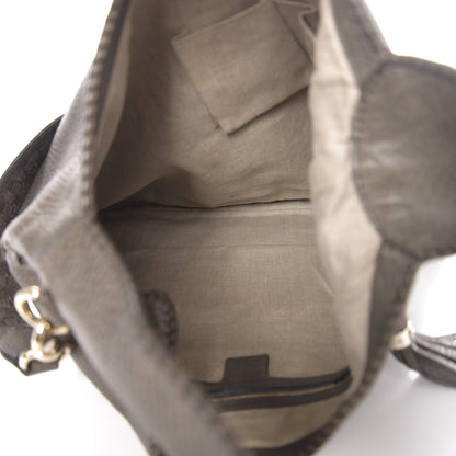 Gucci Calfskin Large New Jackie Shoulder Bag Military 4 of 12