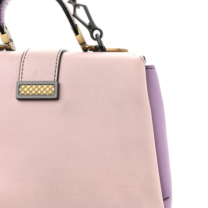 Bottega Veneta Nappa Multicolor Mini Piazza Bag Deco Rose Quartz Wisteria 14 of 17