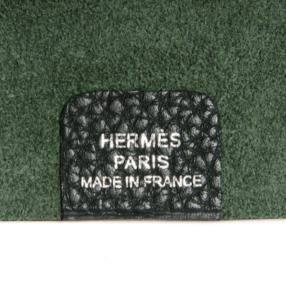 Hermes Togo Ulysse PM Pour Bentley Agenda Cover Vert Gris 7 of 10