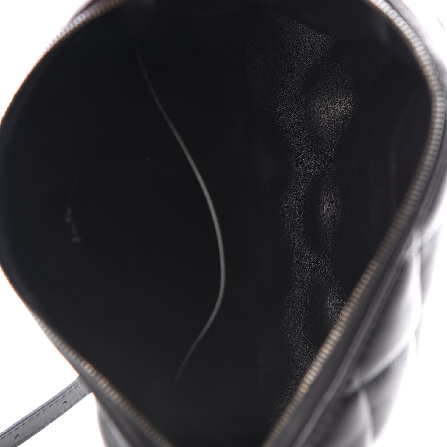 Balenciaga Nappa Calfskin Quilted Touch B Camera Shoulder Bag Black 4 of 8